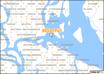 map of Badarpur