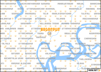 map of Badarpur