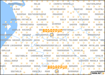 map of Badarpur