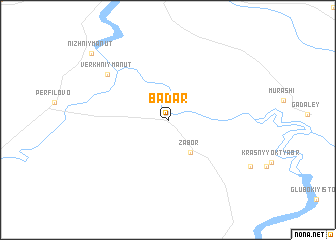 map of Badar