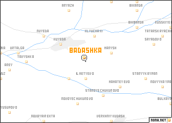 map of Badashka