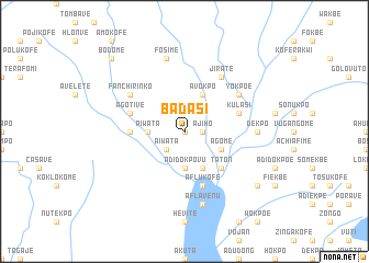 map of Badasi