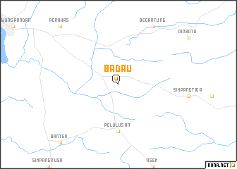 map of Badau