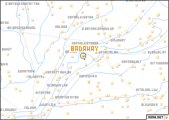 map of Badawāy