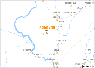 map of Badayo II