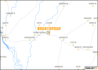 map of Badayoroua