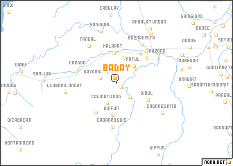 map of Baday