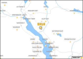 map of Bada