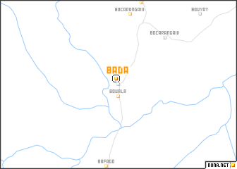 map of Bada