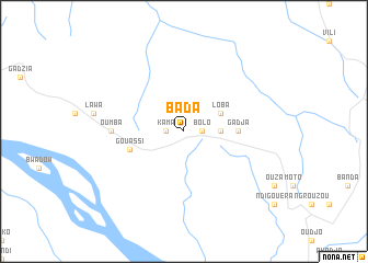 map of Bada