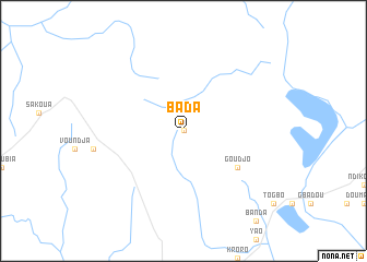 map of Bada