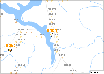 map of Bada