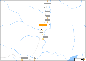 map of Bada