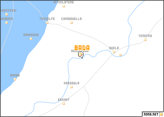 map of Bada