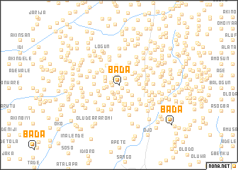 map of Bada