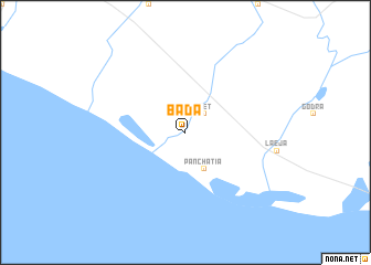 map of Bada