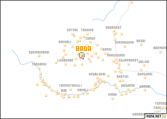 map of Bada