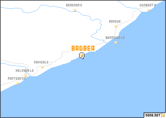 map of Badbea
