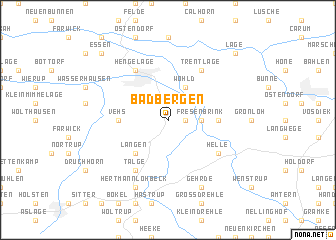 map of Badbergen