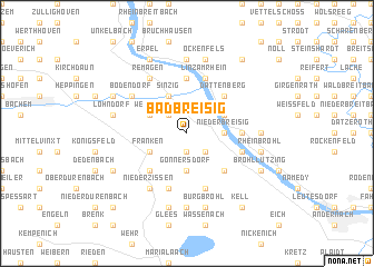 map of Bad Breisig