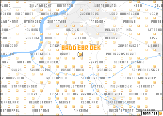 map of Baddebroek