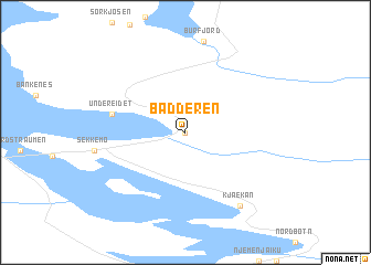 map of Badderen