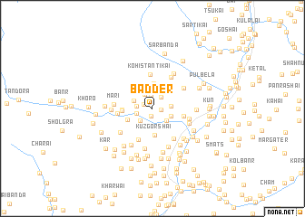 map of Badder