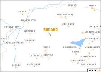map of Bāddha