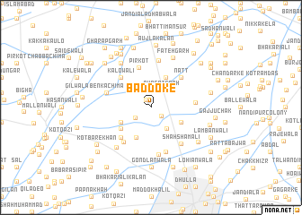 map of Baddoke