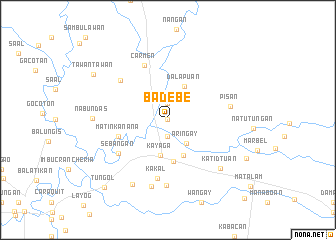 map of Badebe