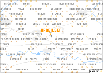 map of Bad Eilsen