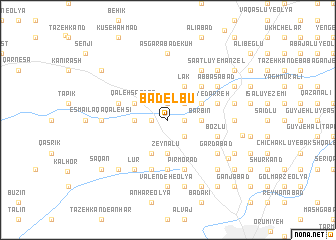 map of Badelbū