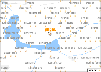 map of Badel