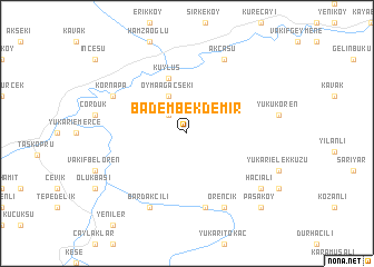 map of Badembekdemir