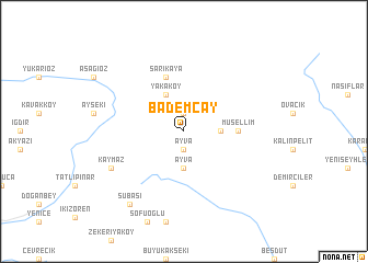 map of Bademçay
