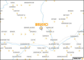 map of Bademci