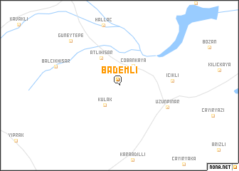 map of Bademli