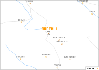 map of Bademli