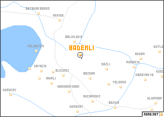 map of Bademli