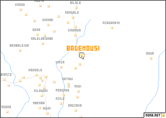 map of Bademousi