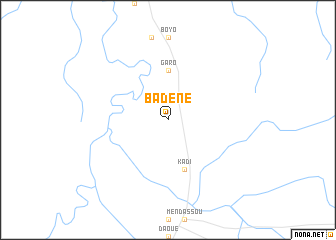 map of Badene