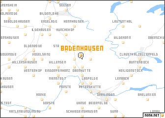 map of Badenhausen