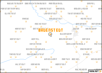 map of Badenstedt