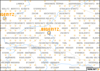 map of Baderitz