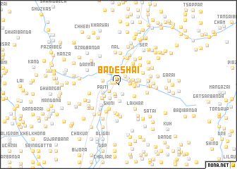 map of Badeshai