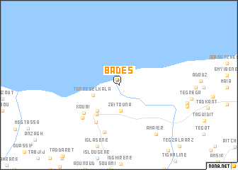 map of Bâdes