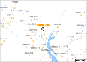 map of Bādezai