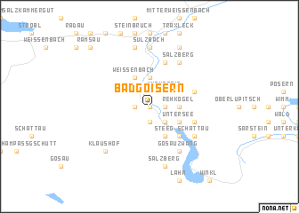 map of Bad Goisern