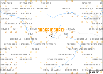 map of Bad Griesbach