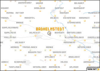 map of Bad Helmstedt